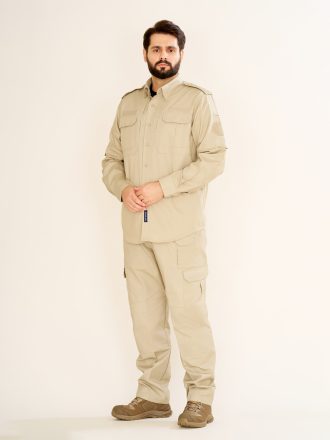 ست پیراهن و شلوار تاکتیکال 5.11 اورجینال رنگ کرم PN12015