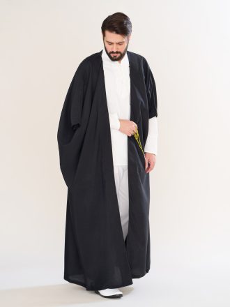 عبا نمازی مردانه رنگ مشکی AR12003