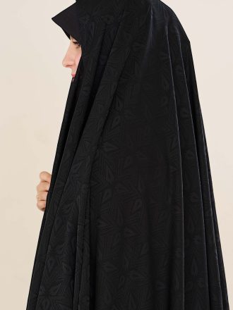 چادر عربی گلدار پارچه مازراتی کره طرح خشتی کد CH222084