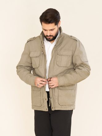 اورکت تاکتیکال رنگ خاکی کد KC12083