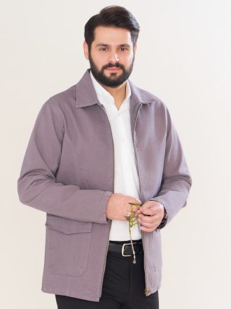 کت کتان مدل چمران رنگ طوسی KT21021